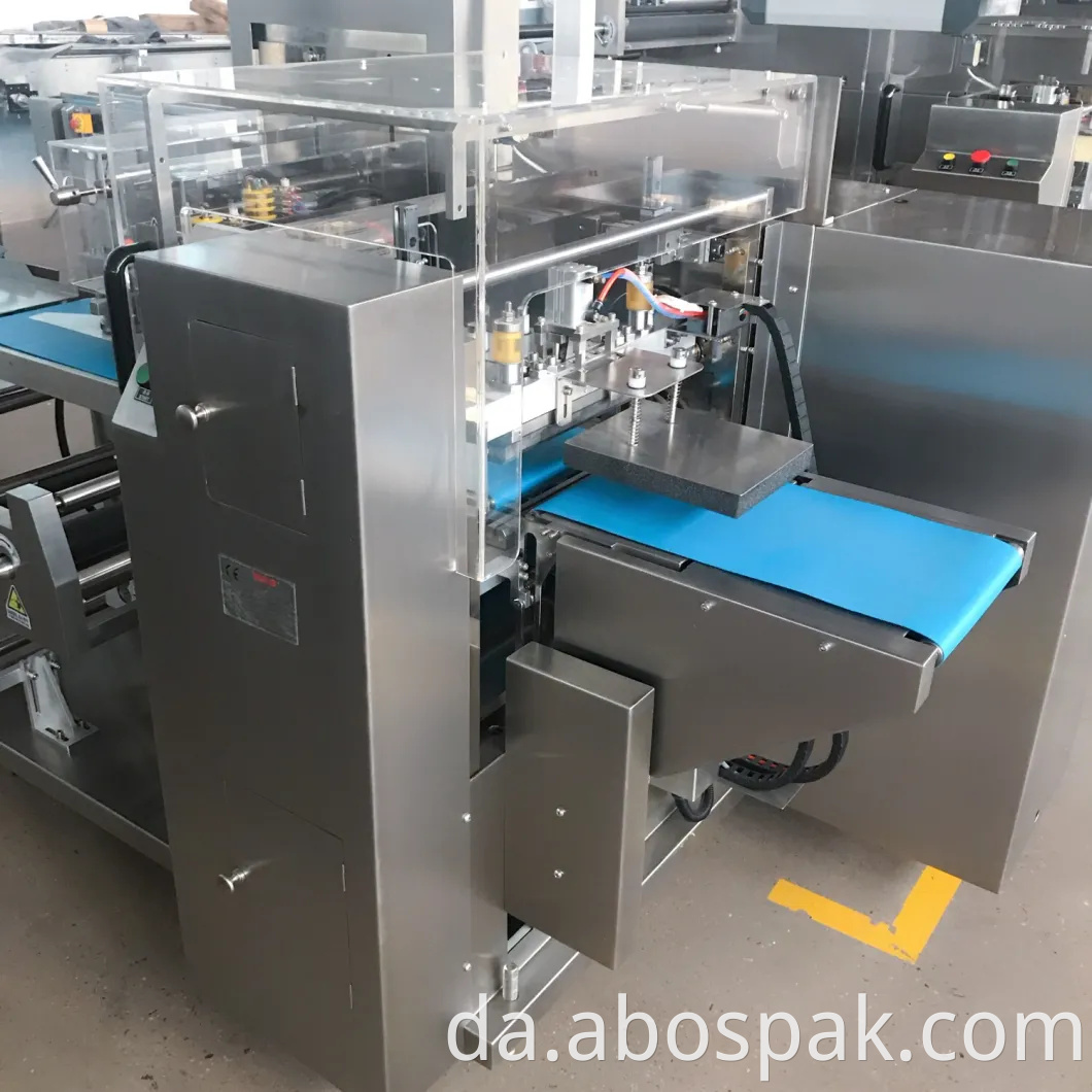 Vandret automatisk Chapati Pita Brød Frisk Nudler Vegetabilsk Flow Food Packaging Machine